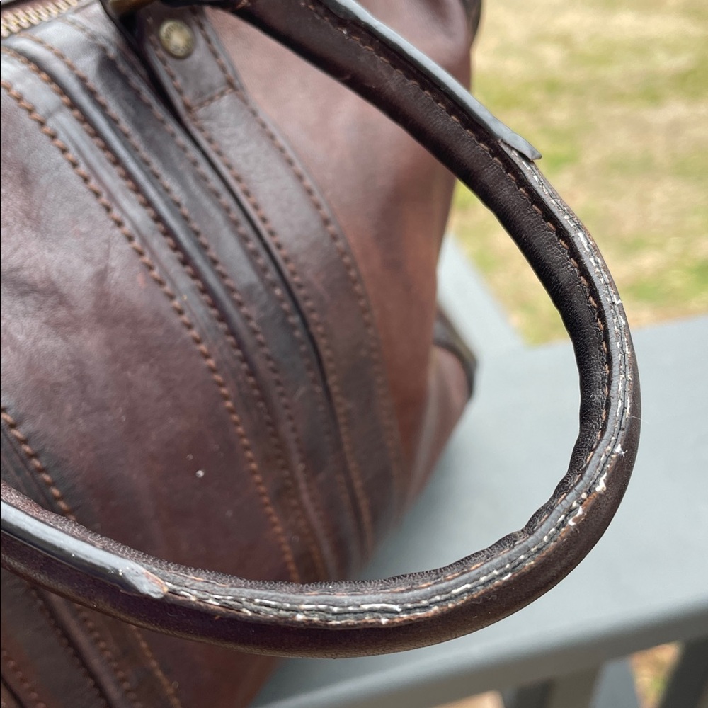Vintage Vibe Frye Jane Speedy Satchel - Picture 9 of 15